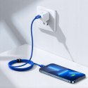 Baseus Kabel 1.2m Baseus Crystal Shine USB-C Type C do Lightning PD 20W Niebieski