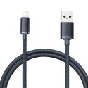 Baseus Kabel 1.2m Baseus Crystal przewód USB do Lightning iPhone 2.4A Czarny