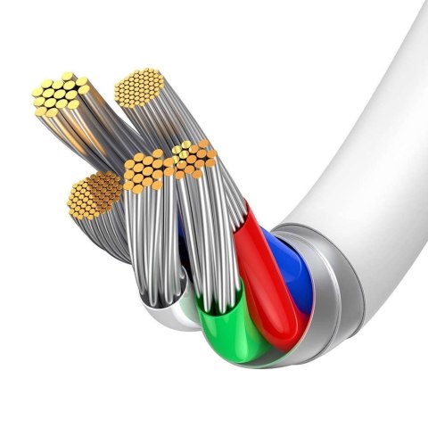Baseus Kabel 1.5m Baseus Superior przewód USB-C Type C do Lightning PD 20W Biały Baseus Kabel 1.5m Baseus Superior przewód USB-C Type C do Lightning PD 20W Biały
