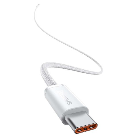 Baseus Kabel 1m Baseus Dynamic USB-C do USB-C 100W 480 Mbps Biały Baseus Kabel 1m Baseus Dynamic USB-C do USB-C 100W 480 Mbps Biały