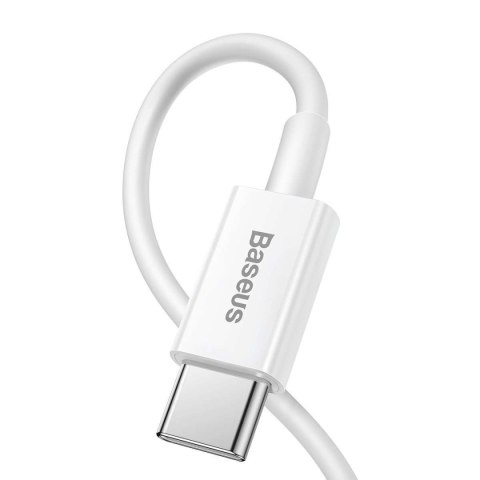 Baseus Kabel USB-C do Lightning Baseus Superior Series, 20W, PD, 0.25m (biały) Baseus Kabel USB-C do Lightning Baseus Superior Series, 20W, PD, 0.25m (biały)