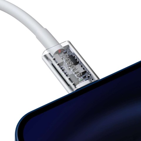 Baseus Kabel USB-C do Lightning Baseus Superior Series, 20W, PD, 0.25m (biały) Baseus Kabel USB-C do Lightning Baseus Superior Series, 20W, PD, 0.25m (biały)