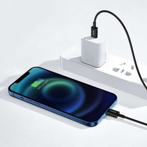 Baseus Kabel USB-C do Lightning Baseus Superior Series, 20W, PD, 1m (czarny) Baseus Kabel USB-C do Lightning Baseus Superior Series, 20W, PD, 1m (czarny)