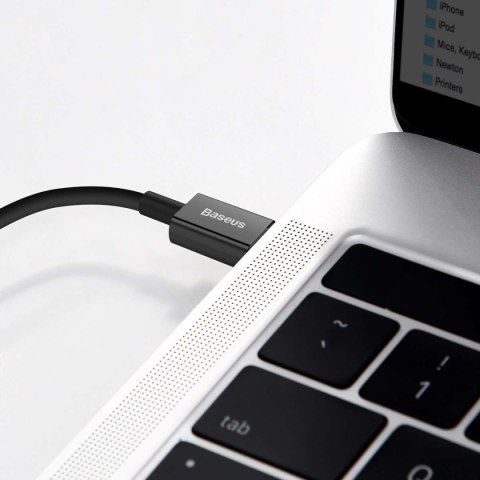 Baseus Kabel USB-C do Lightning Baseus Superior Series, 20W, PD, 1m (czarny) Baseus Kabel USB-C do Lightning Baseus Superior Series, 20W, PD, 1m (czarny)