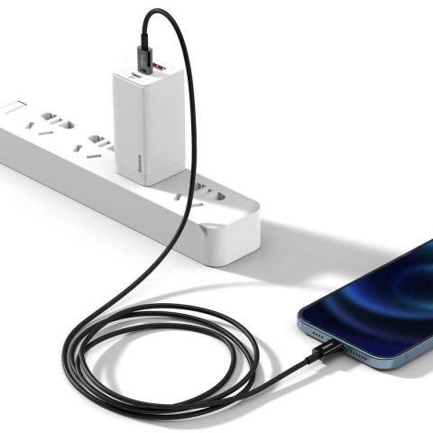 Baseus Kabel USB-C do Lightning Baseus Superior Series, 20W, PD, 1m (czarny) Baseus Kabel USB-C do Lightning Baseus Superior Series, 20W, PD, 1m (czarny)