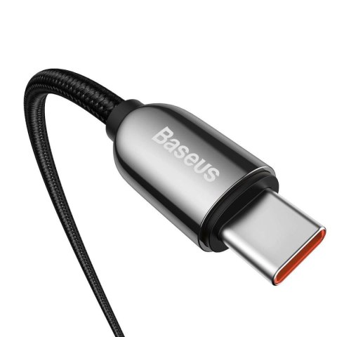 Baseus Kabel USB-C do USB-C Baseus Display, 100W, 2m (czarny) Baseus Kabel USB-C do USB-C Baseus Display, 100W, 2m (czarny)