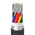 Baseus Kabel do szybkiego ładowania Baseus Crystal Shine USB-C Typ C na USB-C Typ C PD 100W 3A 2m Black