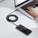 Baseus Kabel do szybkiego ładowania Baseus Crystal Shine USB-C Typ C na USB-C Typ C PD 100W 3A 2m Black