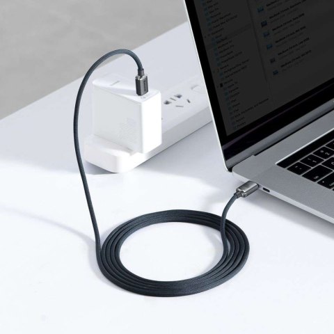 Baseus Kabel do szybkiego ładowania Baseus Crystal Shine USB-C Typ C na USB-C Typ C PD 100W 3A 2m Black Baseus Kabel do szybkiego ładowania Baseus Crystal Shine USB-C Typ C na USB-C Typ C PD 100W 3A 2m Black