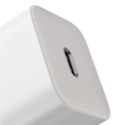 Baseus Ładowarka sieciowa zasilacz Baseus Super Si USB-C Type C PD 25W Biała