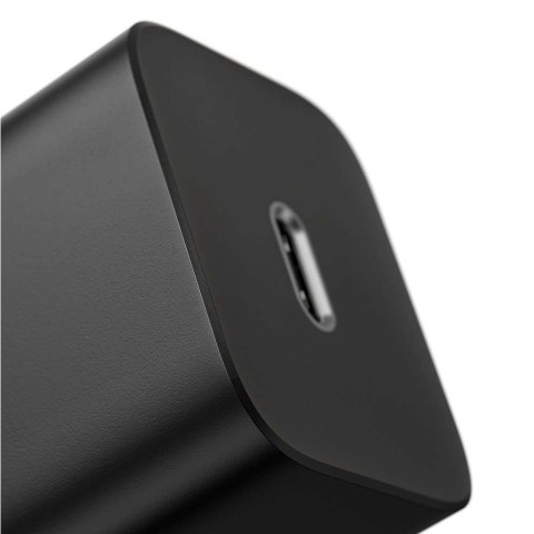 Baseus Ładowarka sieciowa zasilacz Baseus Super Si USB-C Type C PD Power Delivery 30W Czarna Baseus Ładowarka sieciowa zasilacz Baseus Super Si USB-C Type C PD Power Delivery 30W Czarna