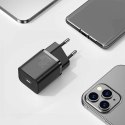Baseus Ładowarka sieciowa zasilacz Baseus Super Si USB-C Type C PD Power Delivery 30W Czarna