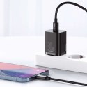 Baseus Ładowarka sieciowa zasilacz Baseus Super Si USB-C Type C PD Power Delivery 30W Czarna