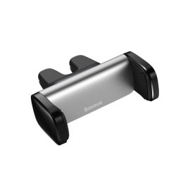 Baseus Zaciskowy uchwyt samochodowy do kratki Baseus Steel Cannon (srebrny)