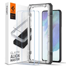 Spigen 2x Szkło hartowane do telefonu Spigen Alm Glas.tR do Samsung Galaxy S21 FE
