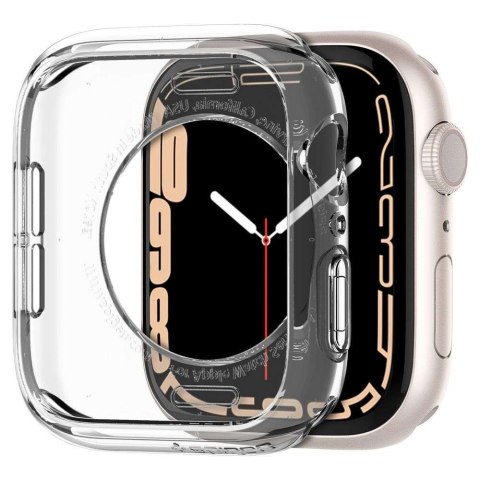 Spigen Etui Spigen Liquid Crystal do Apple Watch 4/5/6/7/SE 40/41mm Crystal Clear Spigen Etui Spigen Liquid Crystal do Apple Watch 4/5/6/7/SE 40/41mm Crystal Clear