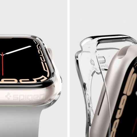 Spigen Etui Spigen Liquid Crystal do Apple Watch 4/5/6/7/SE 40/41mm Crystal Clear Spigen Etui Spigen Liquid Crystal do Apple Watch 4/5/6/7/SE 40/41mm Crystal Clear