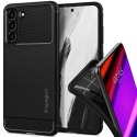 Spigen Etui do Samsung Galaxy S21 FE futerał Spigen Rugged Armor Matte Black