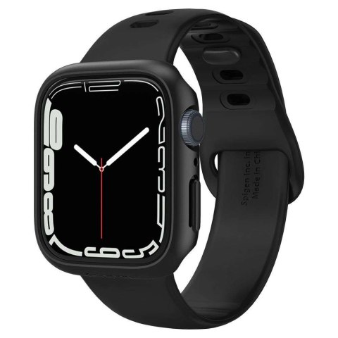 Spigen Etui ramka do smartwatcha Spigen Thin Fit do Apple Watch 7 45mm Black Spigen Etui ramka do smartwatcha Spigen Thin Fit do Apple Watch 7 45mm Black