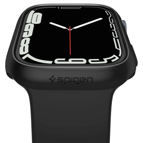 Spigen Etui ramka do smartwatcha Spigen Thin Fit do Apple Watch 7 45mm Black Spigen Etui ramka do smartwatcha Spigen Thin Fit do Apple Watch 7 45mm Black