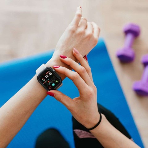 Spigen Etui ramka do smartwatcha Spigen Thin Fit do Apple Watch 7 45mm Black Spigen Etui ramka do smartwatcha Spigen Thin Fit do Apple Watch 7 45mm Black