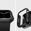 Spigen Etui ramka do smartwatcha Spigen Thin Fit do Apple Watch 7 45mm Black