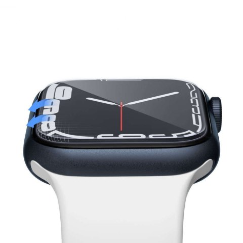 Spigen Folia hydrożelowa ochronna Spigen Neo Flex x3 do Apple Watch 7 45mm Spigen Folia hydrożelowa ochronna Spigen Neo Flex x3 do Apple Watch 7 45mm
