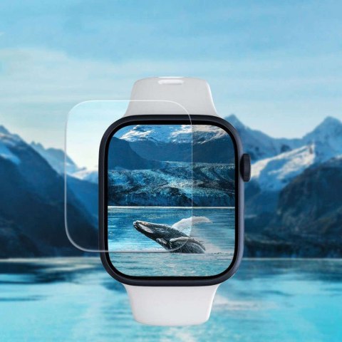 Spigen Folia hydrożelowa ochronna Spigen Neo Flex x3 do Apple Watch 7 45mm Spigen Folia hydrożelowa ochronna Spigen Neo Flex x3 do Apple Watch 7 45mm