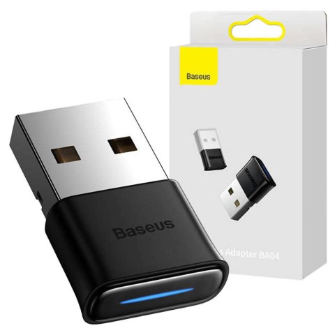 Baseus Adapter Baseus 7w1 odbiornik Bluetooth USB 5.0 20m do komputera PC Czarny Baseus Adapter Baseus 7w1 odbiornik Bluetooth USB 5.0 20m do komputera PC Czarny