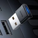 Baseus Adapter Baseus 7w1 odbiornik Bluetooth USB 5.0 20m do komputera PC Czarny