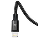 Baseus Kabel 3w1 Baseus Rapid Series USB-C do micro USB Lightning USB-C PD 20W 1.5m Czarny