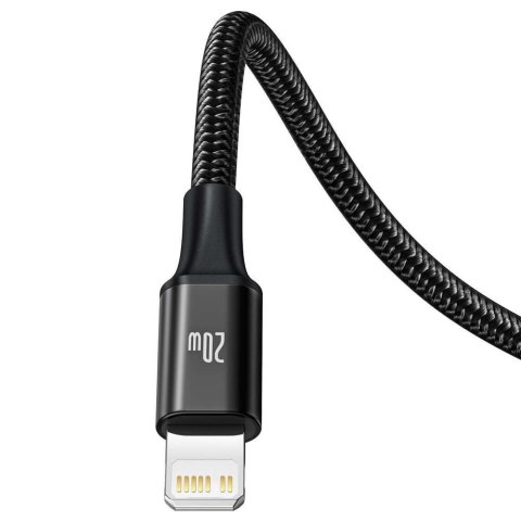 Baseus Kabel 3w1 Baseus Rapid Series USB-C do micro USB Lightning USB-C PD 20W 1.5m Czarny Baseus Kabel 3w1 Baseus Rapid Series USB-C do micro USB Lightning USB-C PD 20W 1.5m Czarny