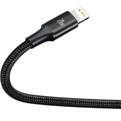 Baseus Kabel 3w1 Baseus Rapid Series USB-C do micro USB Lightning USB-C PD 20W 1.5m Czarny Baseus Kabel 3w1 Baseus Rapid Series USB-C do micro USB Lightning USB-C PD 20W 1.5m Czarny