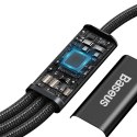 Baseus Kabel 3w1 Baseus Rapid Series USB-C do micro USB Lightning USB-C PD 20W 1.5m Czarny