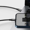 Baseus Kabel 3w1 Baseus Rapid Series USB-C do micro USB Lightning USB-C PD 20W 1.5m Czarny