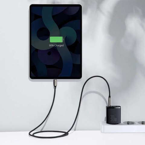 Baseus Ładowarka sieciowa Baseus Compact Quick Charger 2xUSB USB-C PD QC 3.0 3A 30W Czarna Baseus Ładowarka sieciowa Baseus Compact Quick Charger 2xUSB USB-C PD QC 3.0 3A 30W Czarna