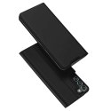 Dux Ducis Etui ochronne z klapką Dux Ducis Skin Pro skórzane do Samsung Galaxy S22 Plus Czarne