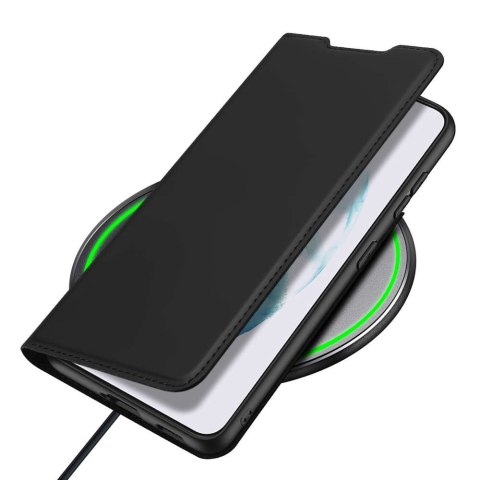 Dux Ducis Etui ochronne z klapką Dux Ducis Skin Pro skórzane do Samsung Galaxy S22 Plus Czarne Dux Ducis Etui ochronne z klapką Dux Ducis Skin Pro skórzane do Samsung Galaxy S22 Plus Czarne