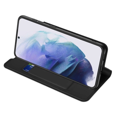 Dux Ducis Etui ochronne z klapką Dux Ducis Skin Pro skórzane do Samsung Galaxy S22 Plus Czarne Dux Ducis Etui ochronne z klapką Dux Ducis Skin Pro skórzane do Samsung Galaxy S22 Plus Czarne