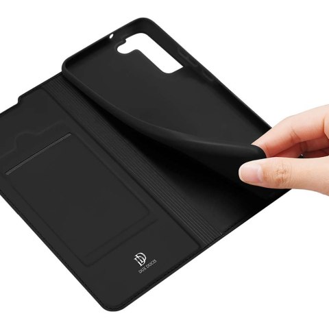 Dux Ducis Etui ochronne z klapką Dux Ducis Skin Pro skórzane do Samsung Galaxy S22 Plus Czarne Dux Ducis Etui ochronne z klapką Dux Ducis Skin Pro skórzane do Samsung Galaxy S22 Plus Czarne