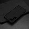 Dux Ducis Etui ochronne z klapką Dux Ducis Skin Pro skórzane do Samsung Galaxy S22 Plus Czarne
