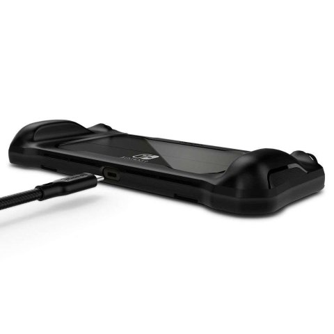 Spigen Etui Spigen Rugged Armor obudowa do Nintendo Switch Oled Matte Black Spigen Etui Spigen Rugged Armor obudowa do Nintendo Switch Oled Matte Black