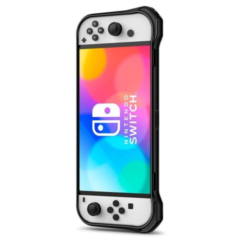 Spigen Etui Spigen Rugged Armor obudowa do Nintendo Switch Oled Matte Black Spigen Etui Spigen Rugged Armor obudowa do Nintendo Switch Oled Matte Black
