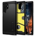 Spigen Pancerne etui Spigen Tough Armor pokrowiec do Samsung Galaxy S22 Ultra Black