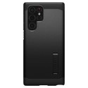 Spigen Pancerne etui Spigen Tough Armor pokrowiec do Samsung Galaxy S22 Ultra Black