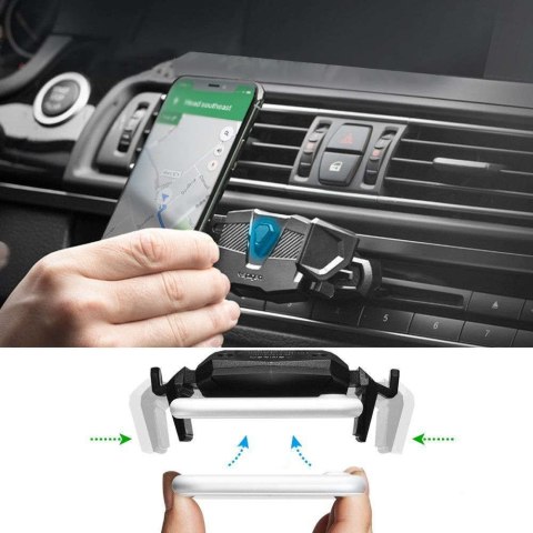 Spigen Uchwyt samochodowy do auta Spigen TMS24 CD Slot Car na telefon do slotu CD Black Spigen Uchwyt samochodowy do auta Spigen TMS24 CD Slot Car na telefon do slotu CD Black