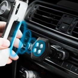 Spigen Uniwersalny uchwyt samochodowy magnetyczny Spigen QS24 Magnetic CD Car do slotu CD Black