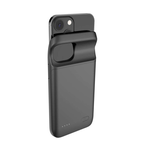 4kom.pl Etui powerbank PowerCase 4700mAh do Apple iPhone 12 Mini / 13 Mini Black 4kom.pl Etui powerbank PowerCase 4700mAh do Apple iPhone 12 Mini / 13 Mini Black
