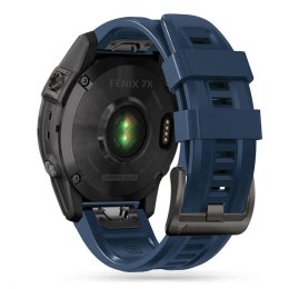 4kom.pl Pasek sportowy Iconband do Garmin Fenix 5 / 6 / 6 Pro / 7 Navy Blue