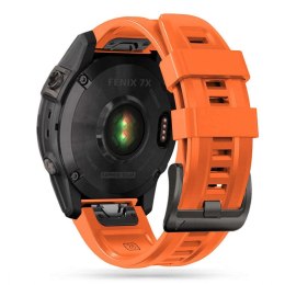 4kom.pl Pasek sportowy Iconband do Garmin Fenix 5 / 6 / 6 Pro / 7 Orange